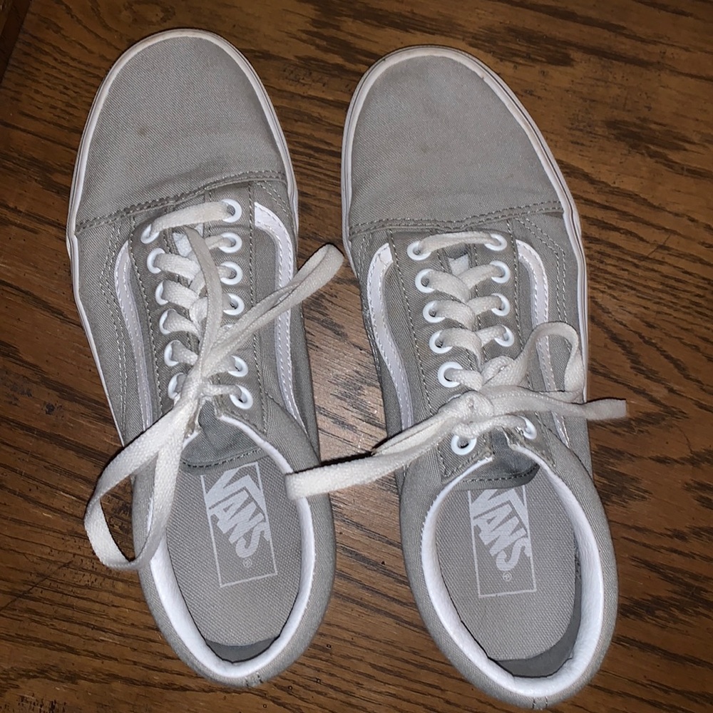 Classic Old School Gray Vans
